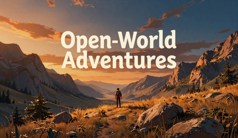 Best for One Weekend collection - vast mountain landscape with explorer at golden hour